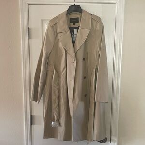 J Crew nwt classic beige trenchcoat